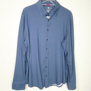 STONE ROSE 100% Cotton Button Down Long Sleeve Shirt